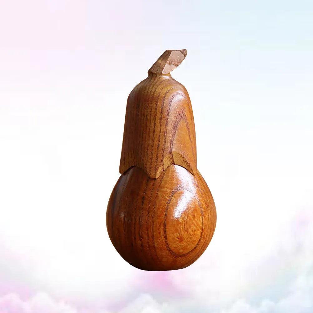 Eggplant Wooden Toothpick Holder Dispenser – Dust-Proof Lid Toothpick Dispenser Richie's