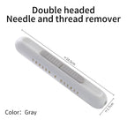 2-in-1 Needle Threader & Seam Ripper Sewing Tool Sewing Tool Set Richie's gray
