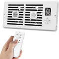4x10" Smart Register Booster Fan with Remote & Thermostat Control HVAC Vent Booster Fan Richie's 4-10Inch USPlug