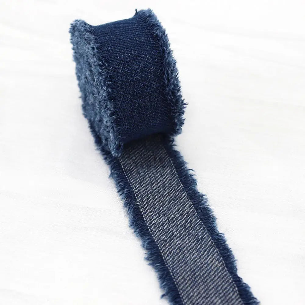 1.5 Yards Denim Ribbon for Hair Bows, DIY Crafts & Gift Wrap Craft Ribbon Richie's B-Wide 50mm