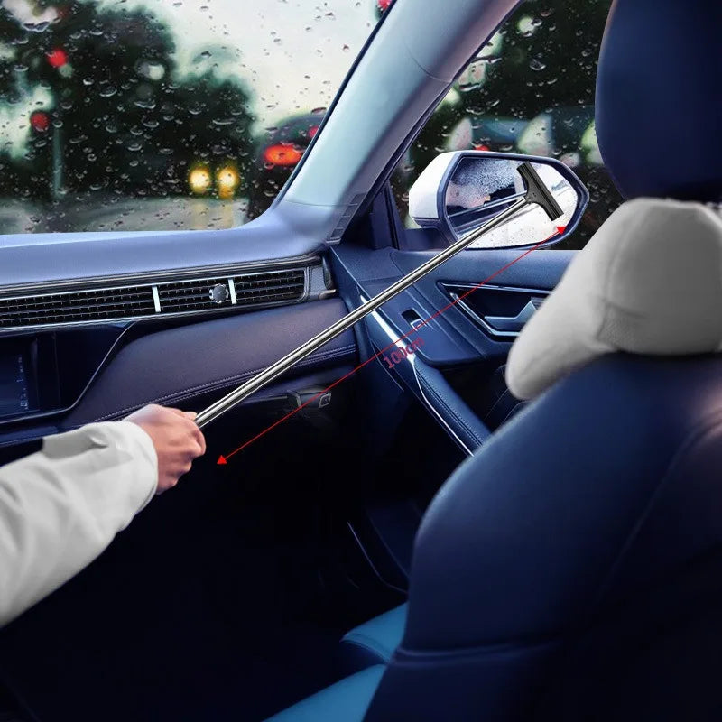 Retractable Car Windshield Wiper & Glass Scraper Long Pole Car Windshield Wiper Richie's