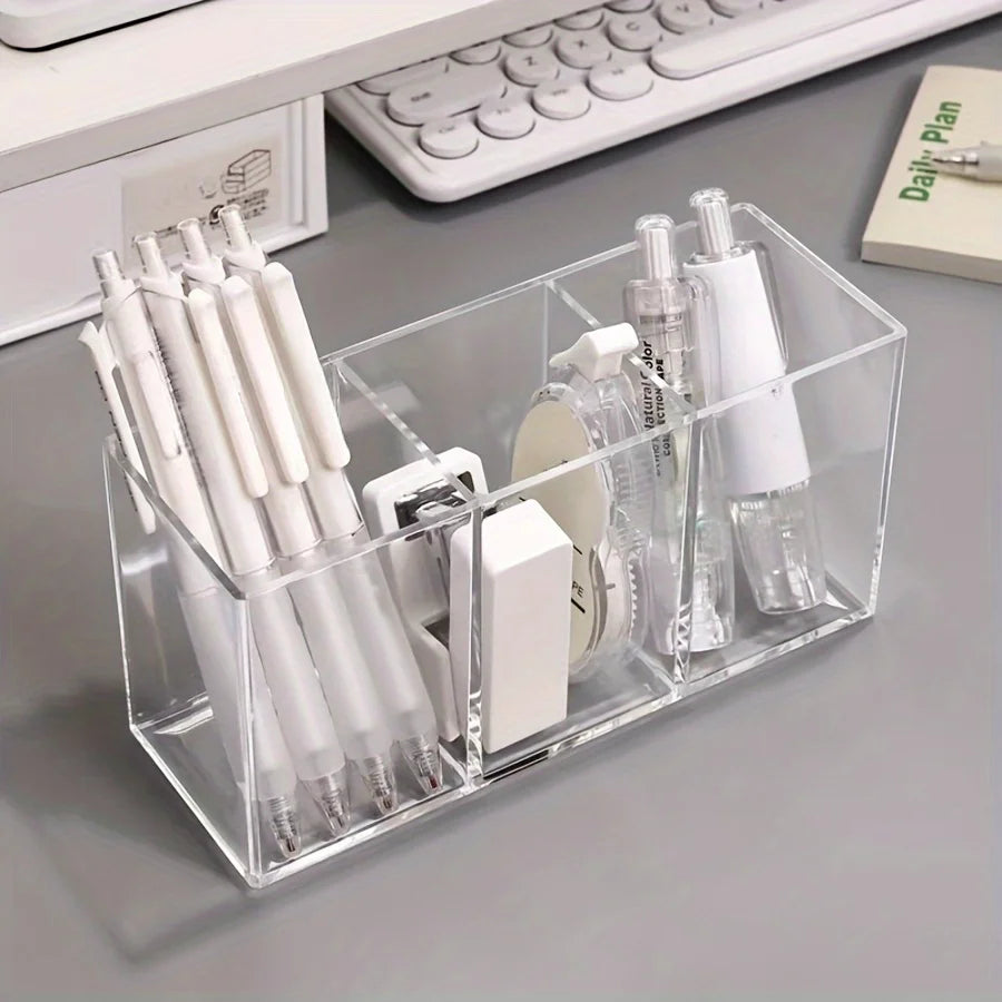 Large Transparent Makeup Organizer – Countertop Cosmetic Storage Makeup Organizer Richie's