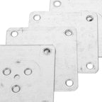 5-Pack Table Leg Connector Plates & Furniture Mounting Brackets Furniture Leg Brackets Richie's