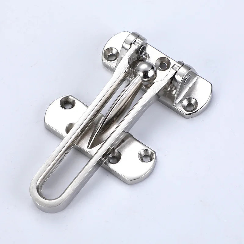 Zinc Alloy Door Hook Latch Lock – Barn & Sliding Gate Bolt Door Hook Latch Richie's SILVER