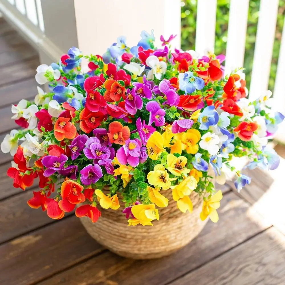 Multicolor Artificial Eucalyptus Plant 20×35cm – Home Décor Artificial Flower Plant Richie's