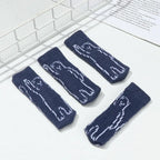 4-Pack Furniture Leg Covers – Non-Slip Floor Protector Socks Furniture Leg Covers Richie's