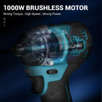 20+1 Brushless Cordless Screwdriver 280Nm – Makita 18V Cordless Screwdriver Richie's
