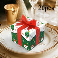 20pcs Christmas Gift Boxes with Red Bow – DIY Candy Boxes Christmas Gift Boxes Richie's 20pcs One size fits all