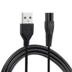 USB Charging Cable for Meridian Electric Shaver & Trimmer USB Charging Cable Richie's black