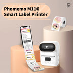 Phomemo M110 Bluetooth Thermal Label Maker | Portable Mini Printer Thermal Label Printer Richie's