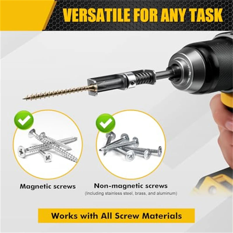 Spring Loaded Screw Holder Bit | Anti-Drop Screwdriver Bit Screwdriver Bit Holder Richie's