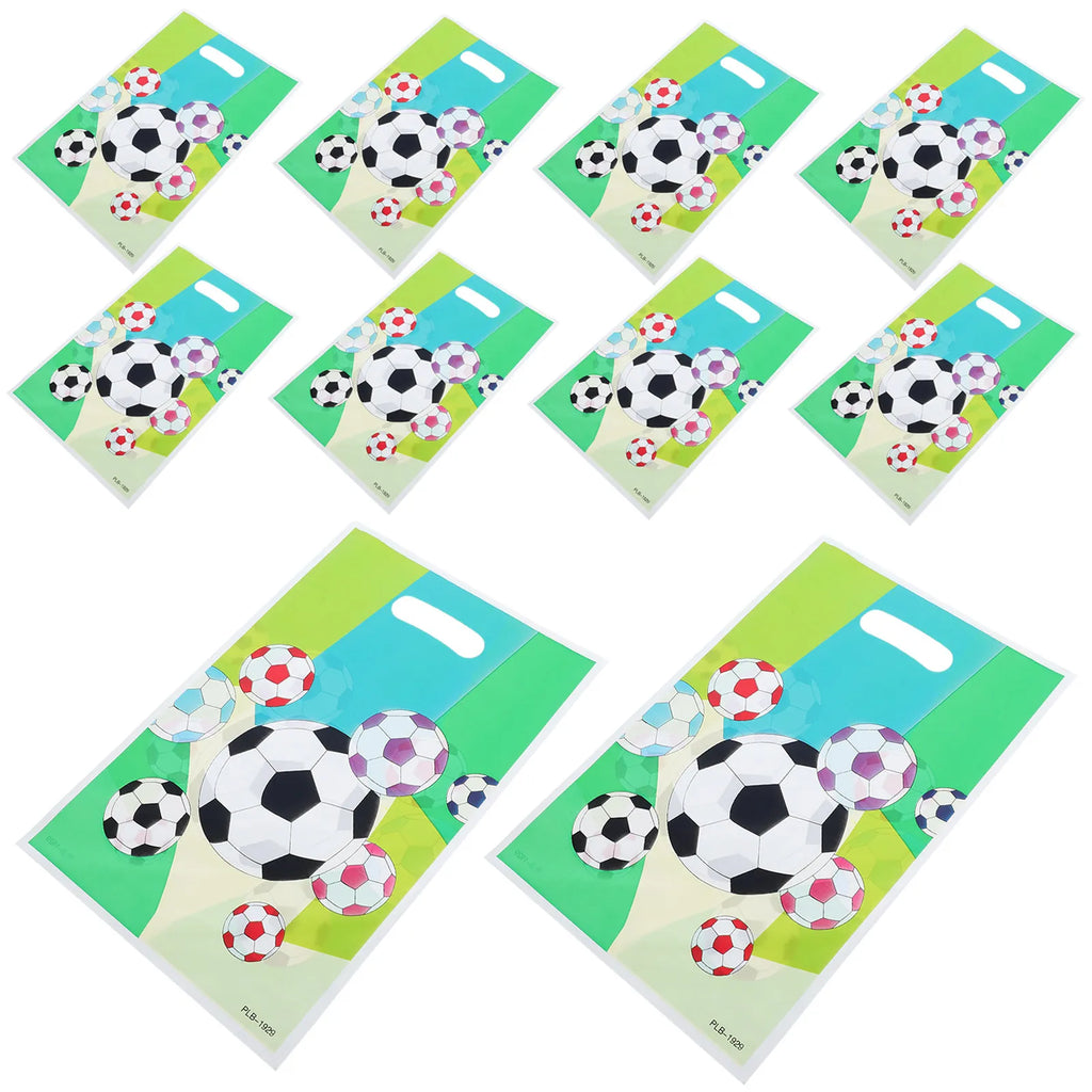 24Pcs Soccer Gift Bags – Waterproof Football Party Favor Treat Bags Party Favor Bags Richie's