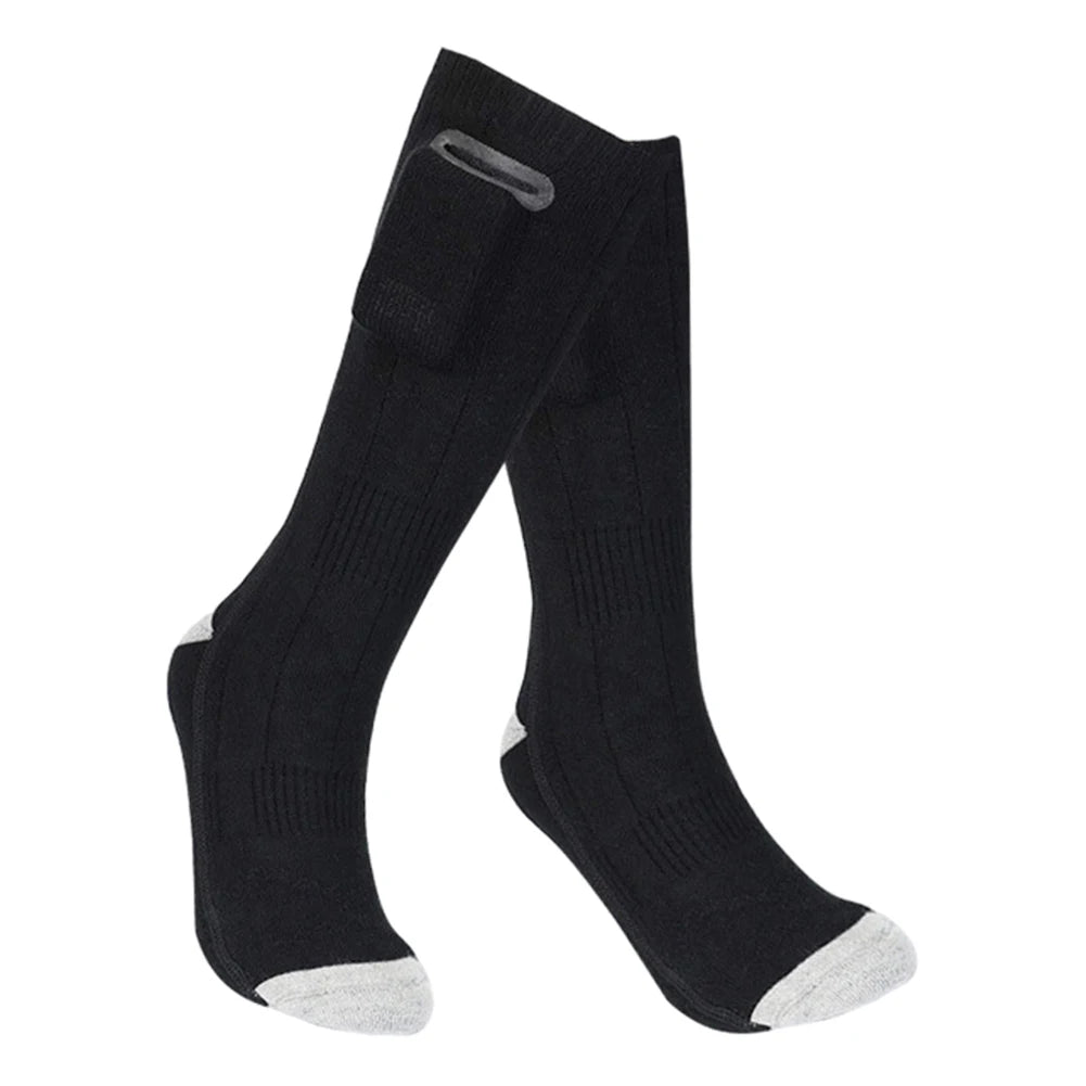 APWIKOGER Electric Heated Socks – USB Thermal Winter Warmth Electric Heated Socks Richie's Basic Black