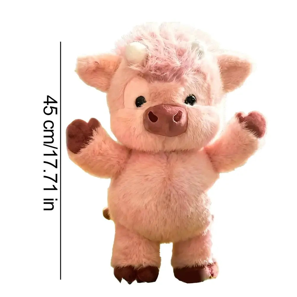 45cm Highland Cow Plush Toy – Soft Stuffed Animal for Kids Stuffed Animal Plush Richie's