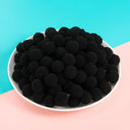 50Pcs Multicolored Polyester Pom Pom Balls – DIY Craft Supplies DIY Craft Pom Poms Richie's A33