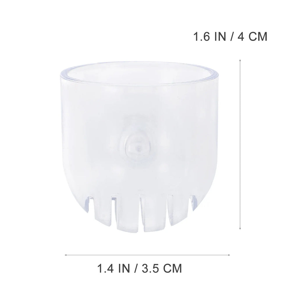 2Pcs Clear Acrylic Aquarium Fish Feeder Cup – Shrimp Worm Feeder Aquarium Feeder Cup Richie's