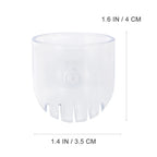 2Pcs Clear Acrylic Aquarium Fish Feeder Cup – Shrimp Worm Feeder Aquarium Feeder Cup Richie's