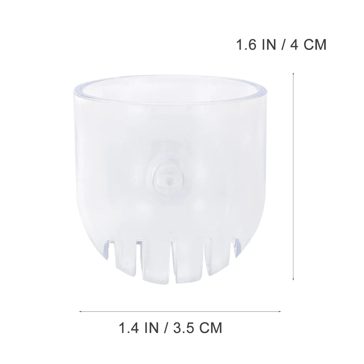 2Pcs Clear Acrylic Aquarium Fish Feeder Cup – Shrimp Worm Feeder Aquarium Feeder Cup Richie's