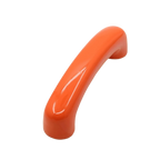Ceramic Cabinet Door Handle 64mm Bow-Shaped Drawer Pull Knob Cabinet Door Handle Richie's Orange