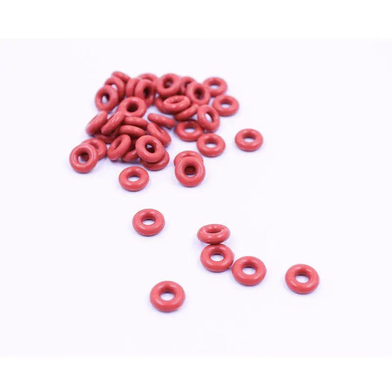 10PCS Red VMQ Silicone O-Rings CS3.1mm OD10-20mm Gasket Seals Silicone O-Ring Gaskets Richie's