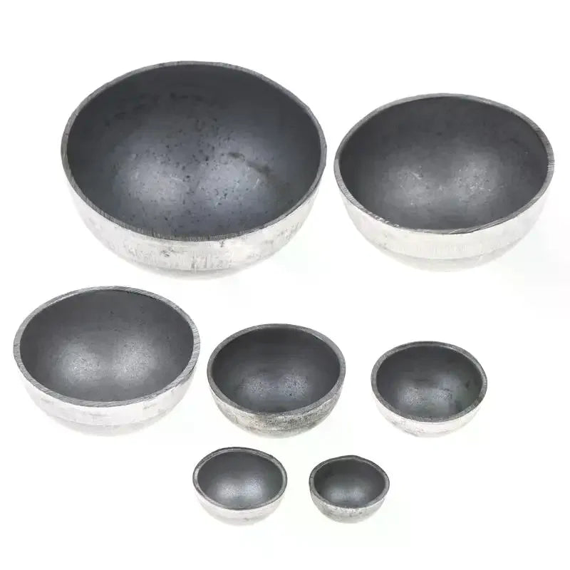2Pcs Hollow Iron Half Ball Hemispheres Welding Decor 17–60mm Decorative Metal Dome Richie's