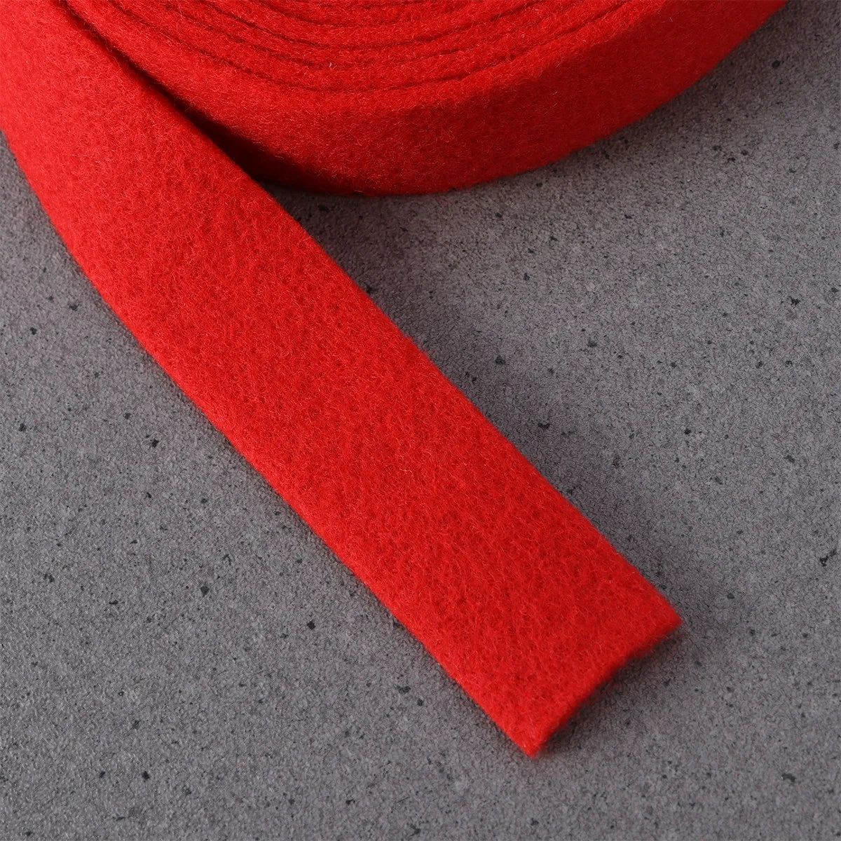 5M Red Wool Felt Ribbon for DIY Crafts & Christmas Decor Felt Craft Ribbon Richie's