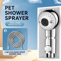 Adjustable Pet Shower Sprayer – Multi-Mode Dog Bath Nozzle Pet Shower Sprayer Richie's Button 1.5m pipe