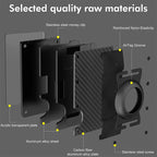 Zeeker Men's Metal Wallet | AirTag Bracket & RFID Blocking Metal Card Wallet Richie's