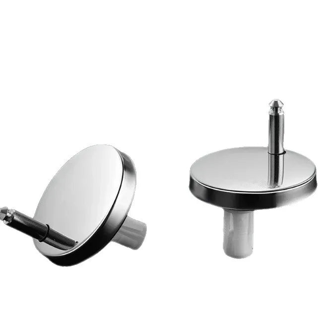 2pcs Stainless Steel Toilet Seat Hinge Universal Quick Release Top Fix Toilet Seat Hinge Richie's 2pcs