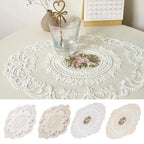 Lace Embroidered Cloth Coaster Table Napkin Home Decor Lace Table Coaster Richie's