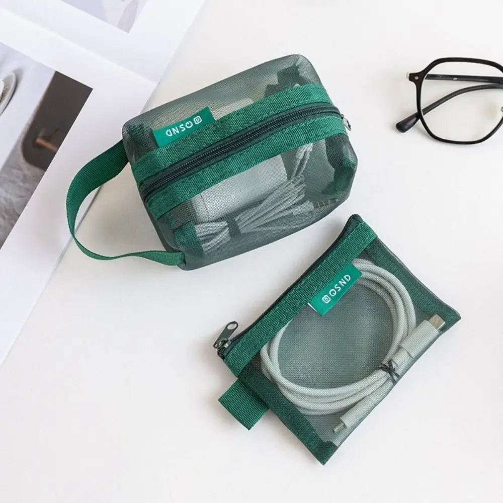 Mini Nylon Zipper Storage Bag – Cosmetic & Coin Organizer Storage Organizer Bag Richie's