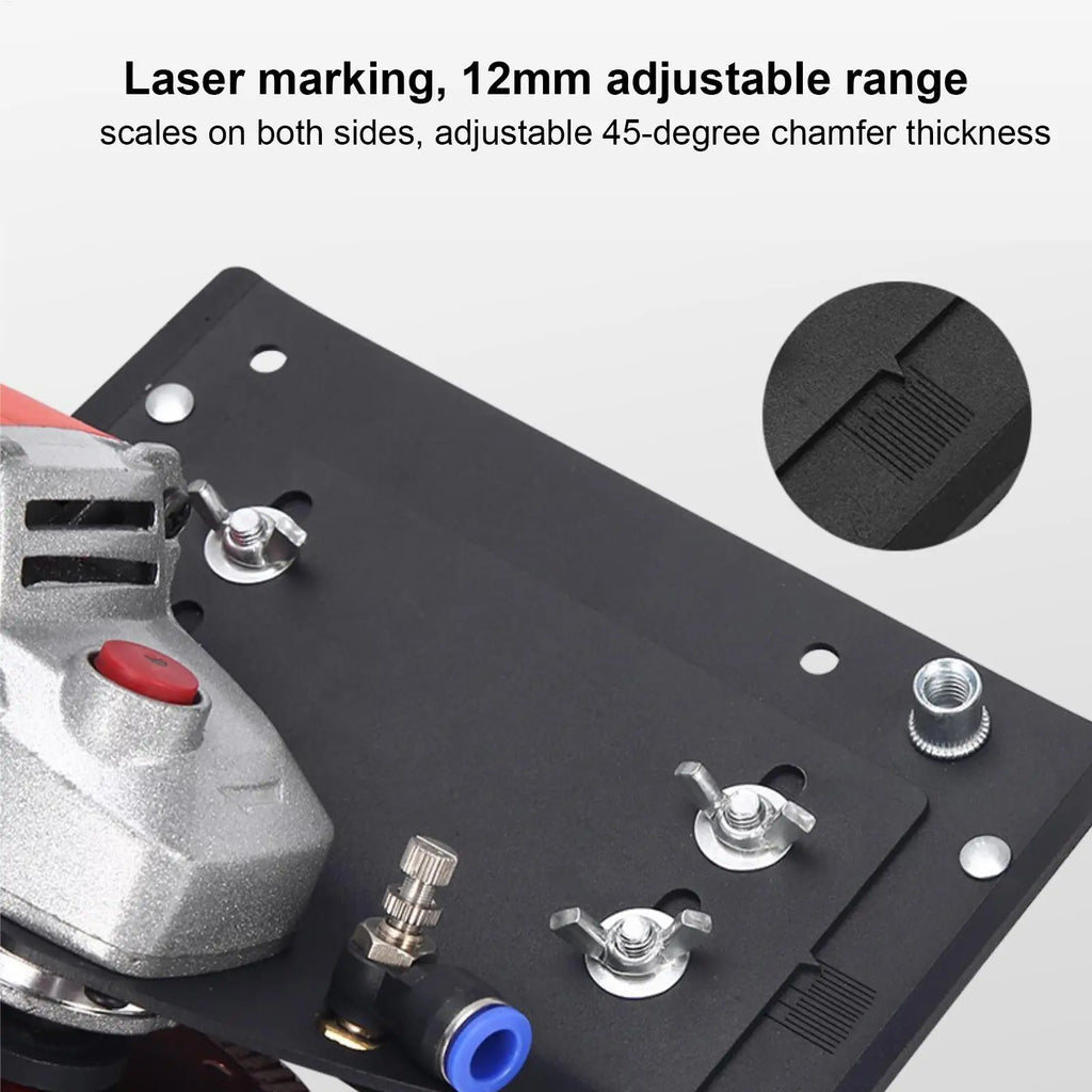 Ceramic Tile Chamfer Cutter 12mm Adjustable Angle Grinder Tool Tile Chamfer Tool Richie's