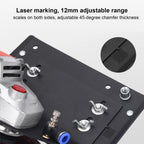 Ceramic Tile Chamfer Cutter 12mm Adjustable Angle Grinder Tool Tile Chamfer Tool Richie's