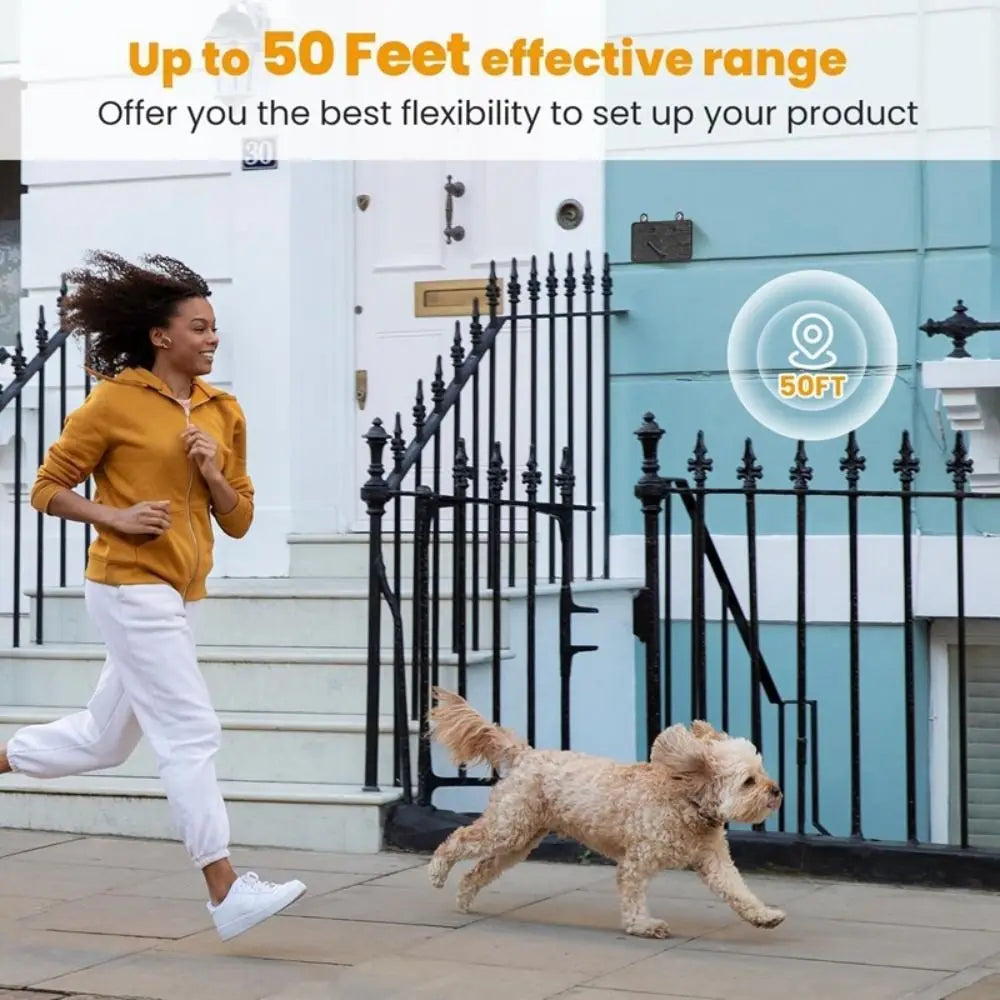 50ft Ultrasonic Dog Bark Deterrent – 3 Modes, 270° Coverage Dog Bark Deterrent Richie's