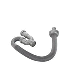 Flexible S-Trap Sink Drain Pipe – Anti-Odor PP Hose 60cm Sink Drain Pipe Richie's