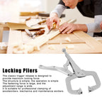 Square Jaw Locking Pliers – Heavy Duty Adjustable Clamp Tool Locking Pliers Richie's