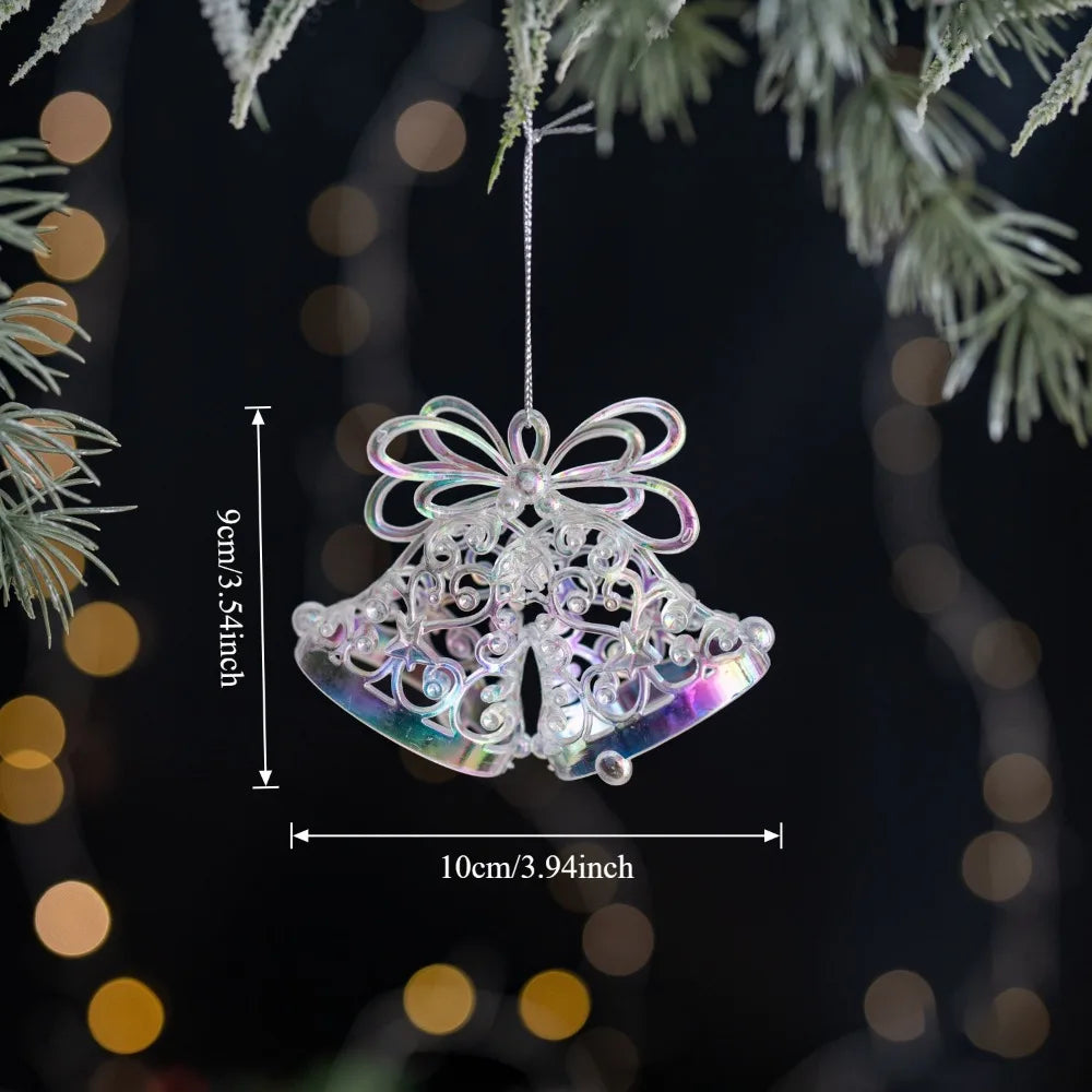 Acrylic Crystal Christmas Tree Ornaments – Snowflake Pendants Christmas Tree Ornament Richie's Style 5