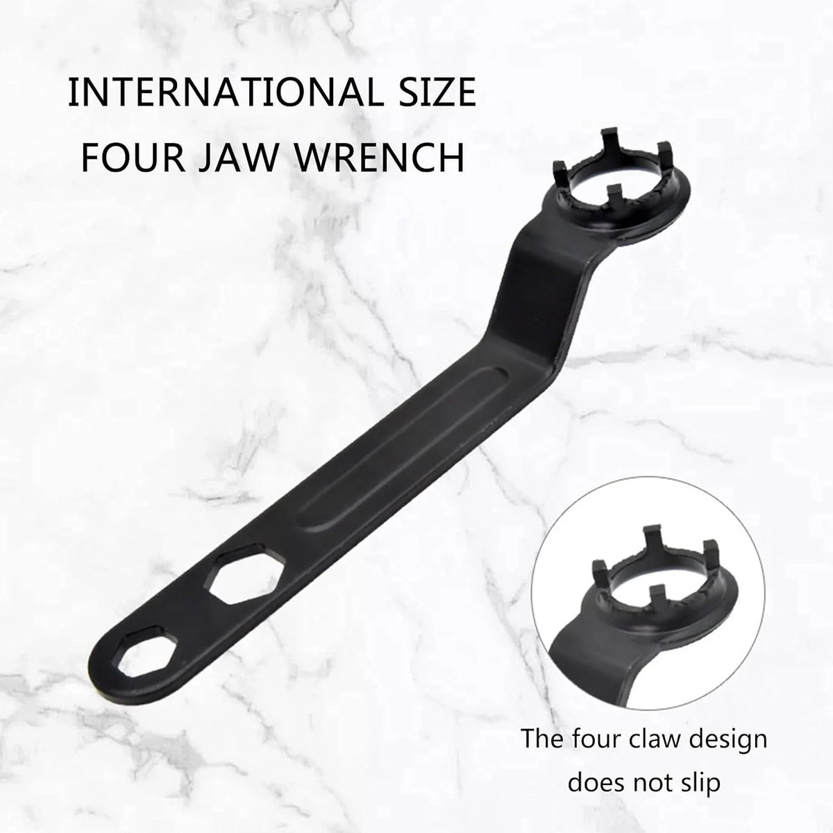 Angle Grinder 4-Claw Spanner Wrench – Flange Removal Tool Angle Grinder Wrench Richie's