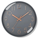 8 Inch Silent Wall Clock – Quartz Battery Operated Modern Design Wall Clock Richie's