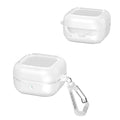 Shockproof Silicone Case Samsung Galaxy Buds 4 Pro + Keychain Earbuds Protective Case Richie's White