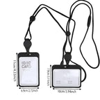 Retractable ID Badge Holder with Removable Lanyard | ABS ID Badge Holder Richie's