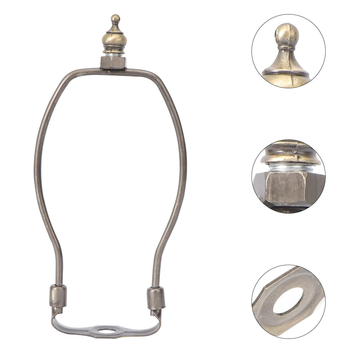 Iron Horn Lampshade Bracket Harp Saddle Base Frame 10mm Lampshade Bracket Richie's