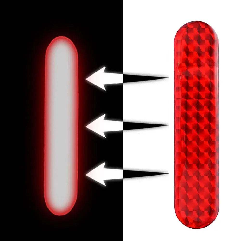 2-Pack Red Reflective Car Door Safety Stickers – Warning Strips Car Safety Decals Richie's