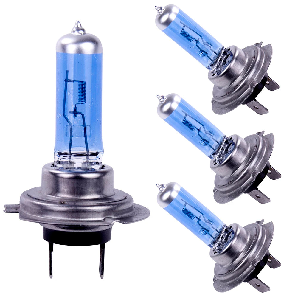 H7 100W Halogen Bulbs 6000K Super Bright Fog & Headlights Automotive Halogen Bulbs Richie's