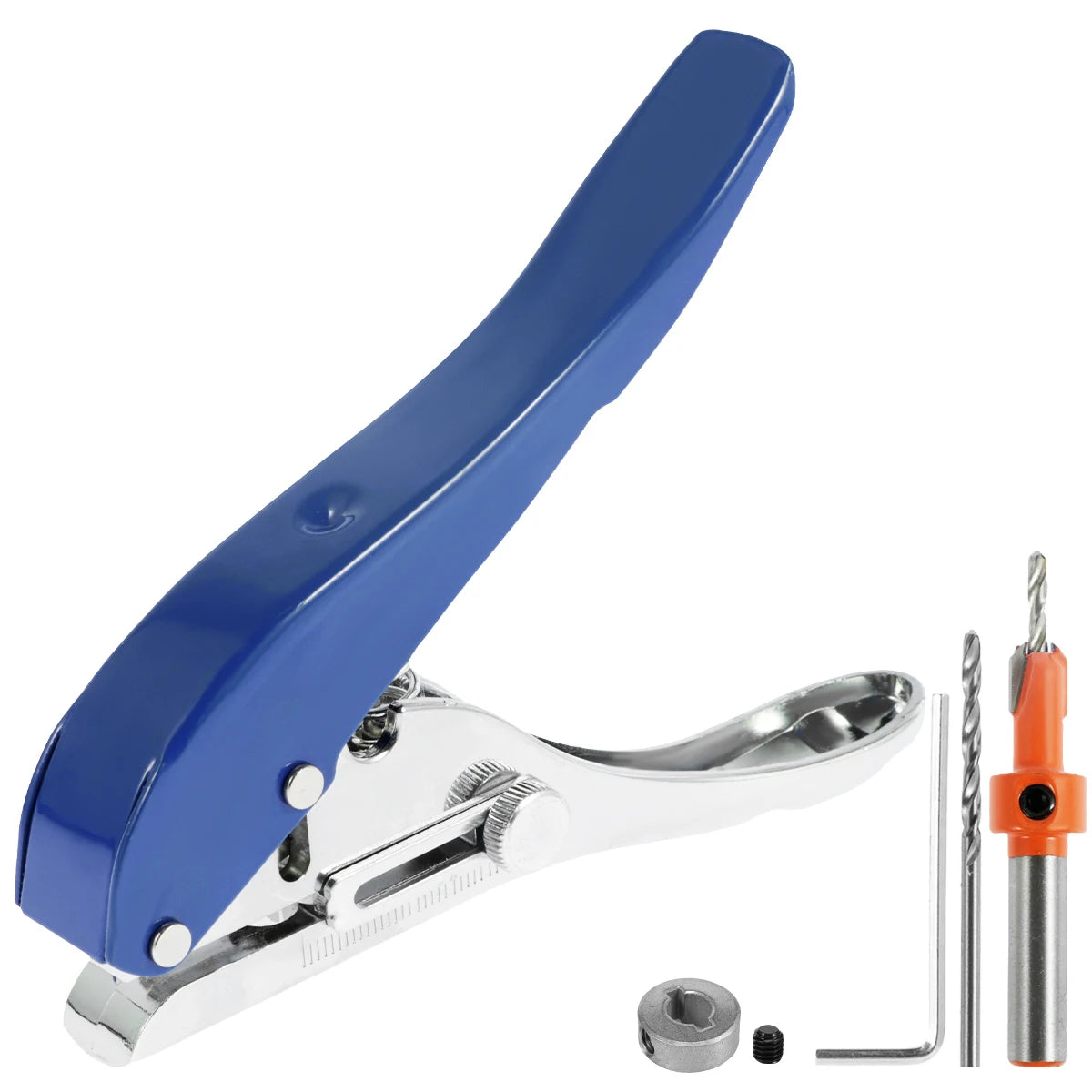 5/16" Handheld Single Hole Punch – Metal, Portable for Cards & Paper Single Hole Punch Richie's