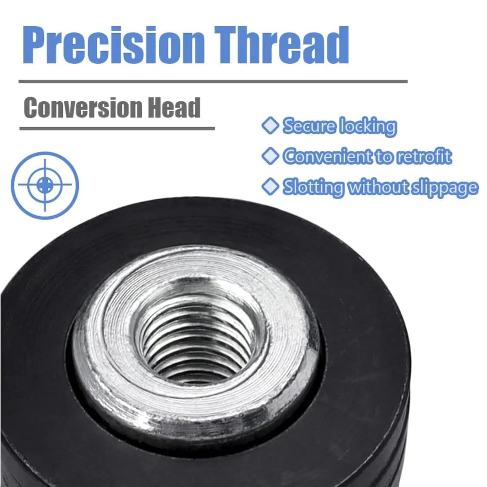 M10 Angle Grinder Grooving Adapter – Slotter Conversion Kit Grinder Adapter Kit Richie's