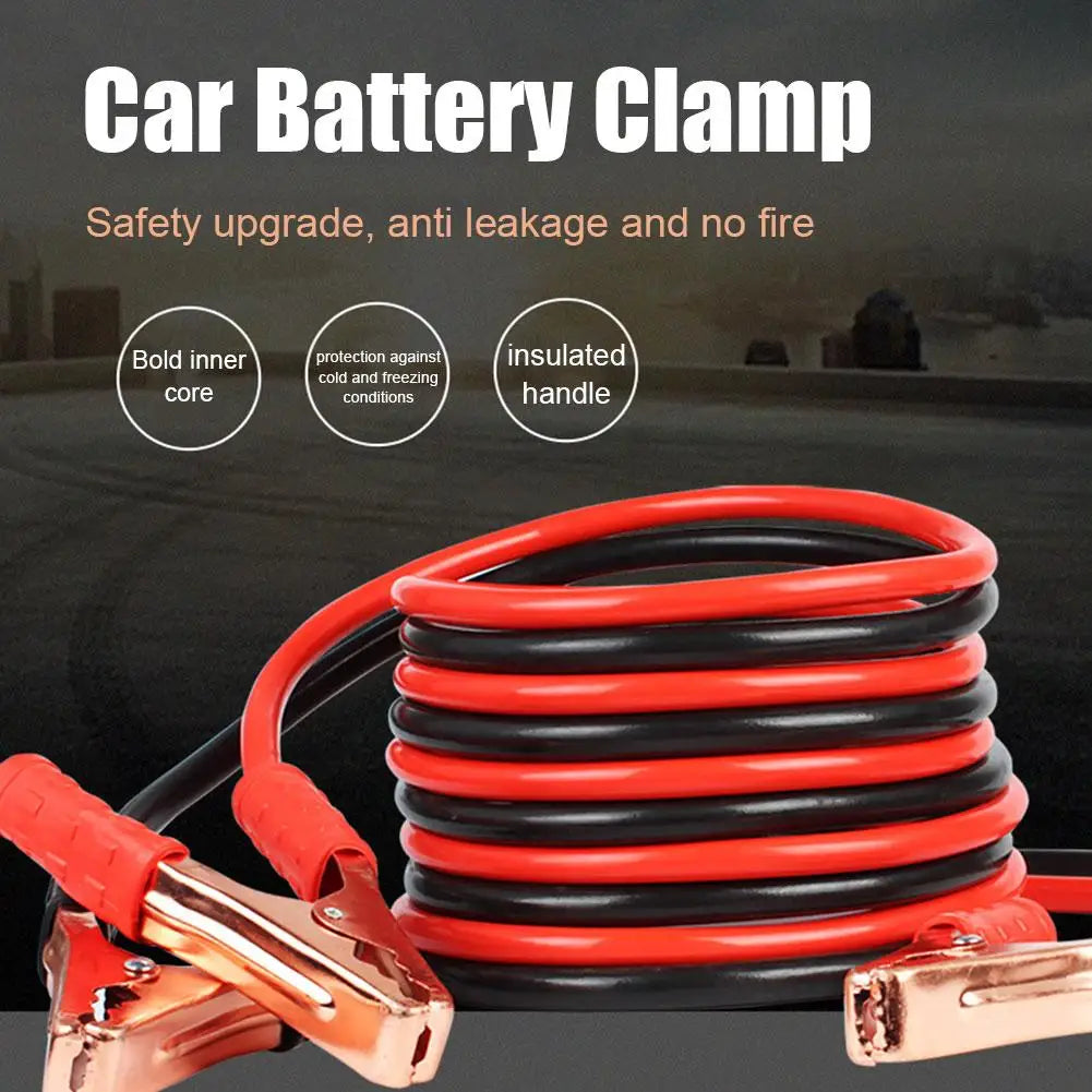 1.8M 500A Heavy Duty Car Battery Jumper Cables – Copper Booster Battery Jumper Cables Richie's