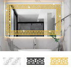 Acrylic Mirror Wall Sticker 15x6cm Self-Adhesive Home Decor Mirror Wall Sticker Richie's