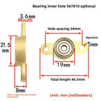 Brass Flanged Bearing with Seat – Waterproof 5–10mm FL05–FL10 Flanged Bearing Richie's