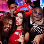 Devil Horn Headband Halloween Cosplay Party Costume Hairband Costume Headband Richie's